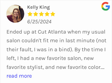 Cut Atlanta has 5-star Google Reviews